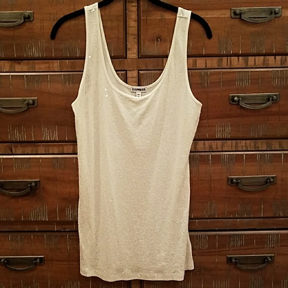 Express Sequin Tank